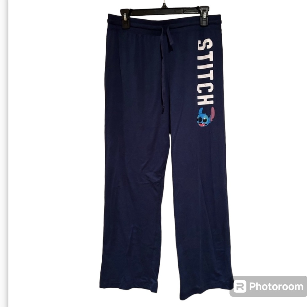 NWOT Disney Stitch jogger pants size large